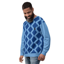 Load image into Gallery viewer, Men’s Blue Diamond Sweatshirt