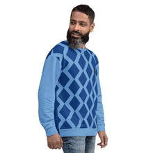 Load image into Gallery viewer, Men’s Blue Diamond Sweatshirt