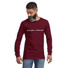 Load image into Gallery viewer, Greater Plan Unisex Long Sleeve Tee