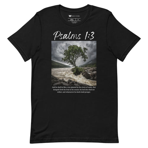 Psalms 1:3 Unisex t-shirt