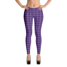 Load image into Gallery viewer, Purple Maze Leggings