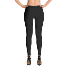 Load image into Gallery viewer, Logo Leggings Black