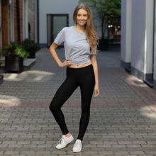 Load image into Gallery viewer, Logo Leggings Black