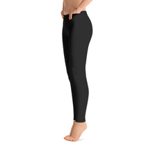 Load image into Gallery viewer, Logo Leggings Black