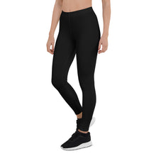 Load image into Gallery viewer, Logo Leggings Black