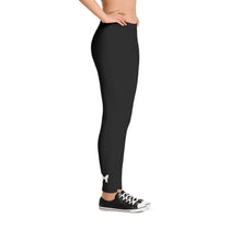 Load image into Gallery viewer, Logo Leggings Black