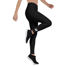 Load image into Gallery viewer, Logo Leggings Black