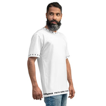 Load image into Gallery viewer, Men&#39;s White Faith Works Short Sleeve Shirt