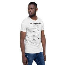 Load image into Gallery viewer, Do you know Short-Sleeve T-Shirt black letters