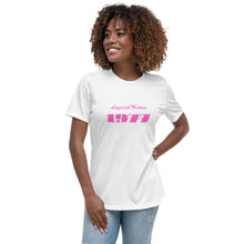 Load image into Gallery viewer, Women&#39;s Pink 1977 Relaxed T-Shirt