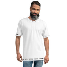 Load image into Gallery viewer, Men&#39;s White Faith Works Short Sleeve Shirt