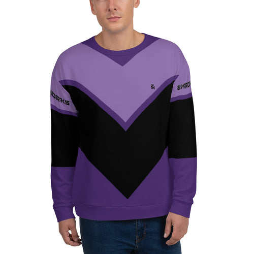 Men’s Purple Purple Faith Works Sweatshirt