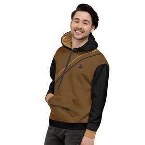 Men’s Brown Faith Works Hoodie