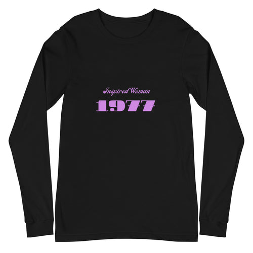 Purple 1977 Long Sleeve Tee