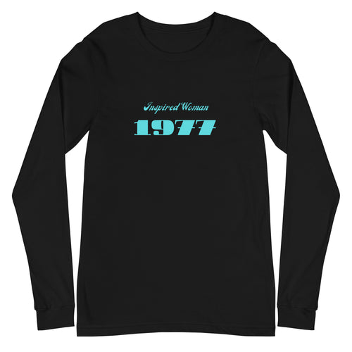 Teal 1977  Long Sleeve Tee