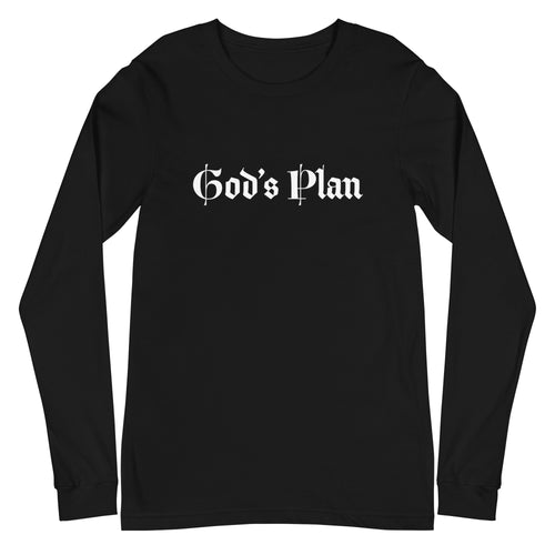 Unisex God’s Plan Long Sleeve Tee