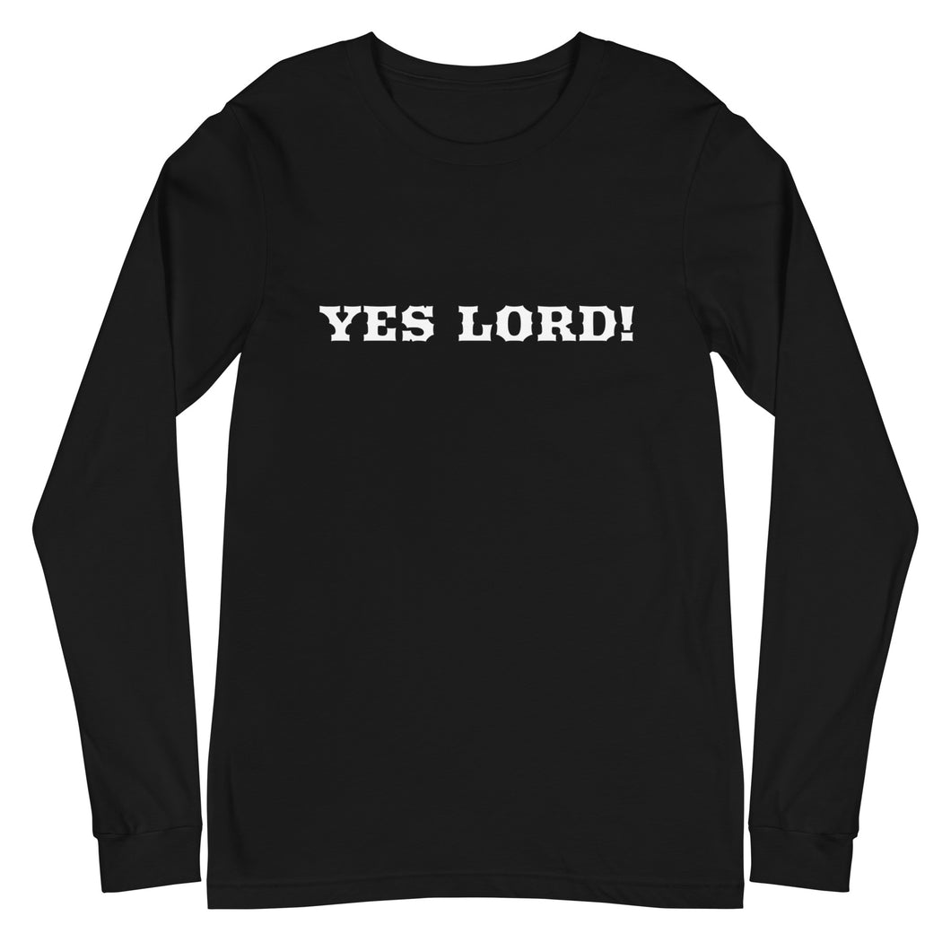 Unisex YES LORD! Long Sleeve Tee