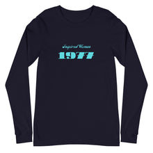 Load image into Gallery viewer, Teal 1977  Long Sleeve Tee