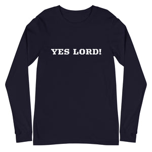 Unisex YES LORD! Long Sleeve Tee