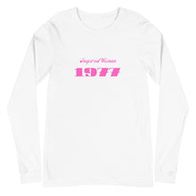 Load image into Gallery viewer, Pink 1977 Long Sleeve Tee