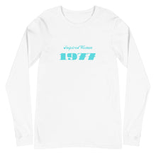 Load image into Gallery viewer, Teal 1977  Long Sleeve Tee