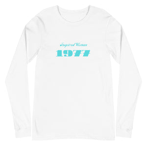 Teal 1977  Long Sleeve Tee