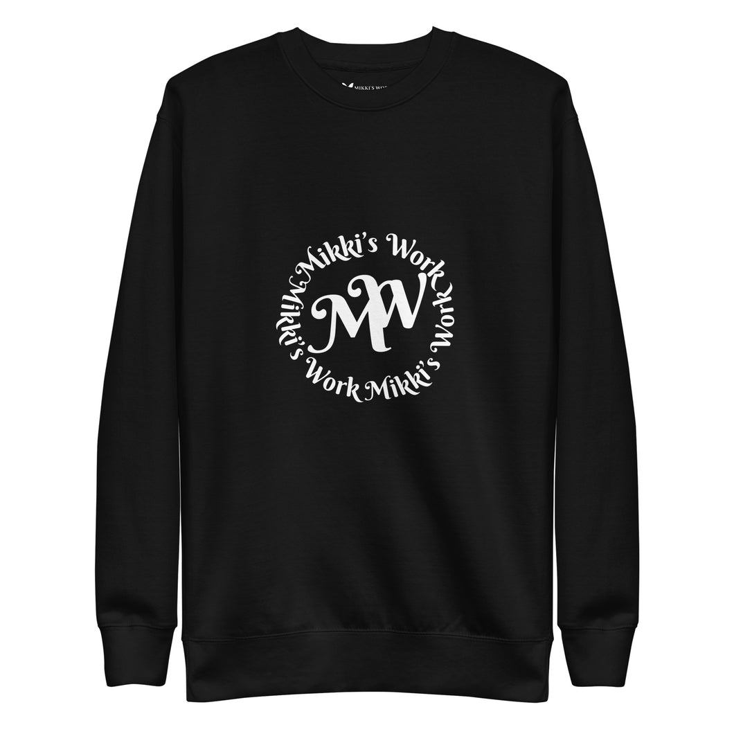 Unisex Fleece Mikki’s Work Circle Logo Pullover