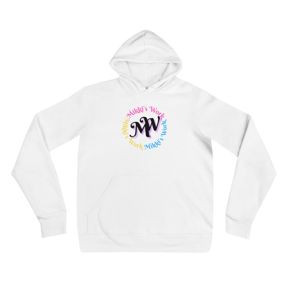 Colorful Mikki’s Work Unisex hoodie