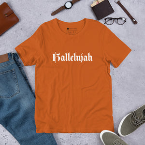 Hallelujah Unisex t-shirt