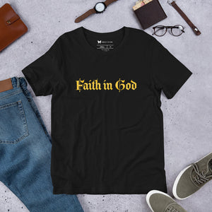 Faith in God Unisex t-shirt