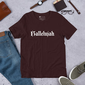 Hallelujah Unisex t-shirt