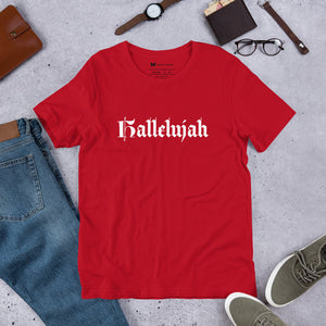 Hallelujah Unisex t-shirt