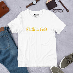 Faith in God Unisex t-shirt